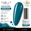 Lakier Hybrydowy Miami Blue - NILO no.120